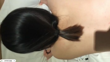 Si Manies Kena Crot Desahannya Bikin Gak Nahan